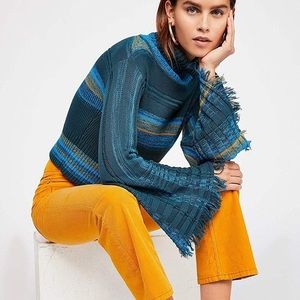 Free People Turtleneck Cropped Sweater